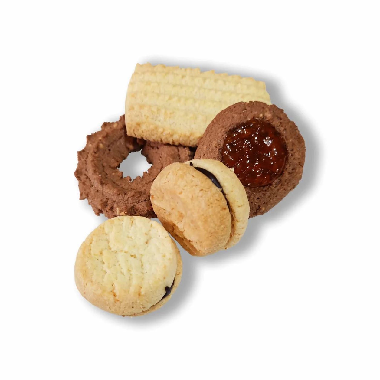 BISCOTTI ARTIGIANALI ASSORTITI "MOMO" IN MONOPORZIONE | BOX "LA GOLOSA" GR. 1500 |