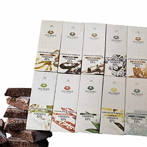 Cioccolato di Modica Box 10 pezzi da 100g - UCCARUCI