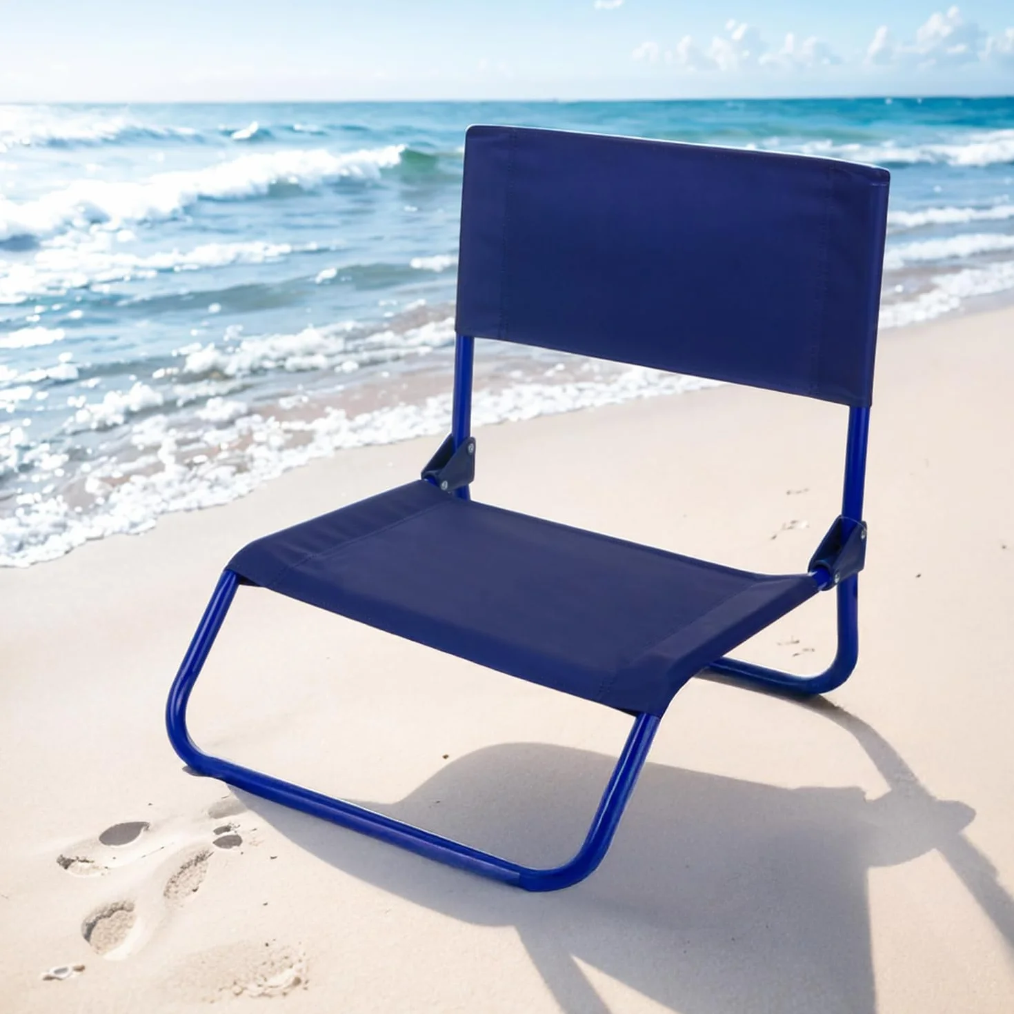 KASANOVA Spiaggina pieghevole blu
