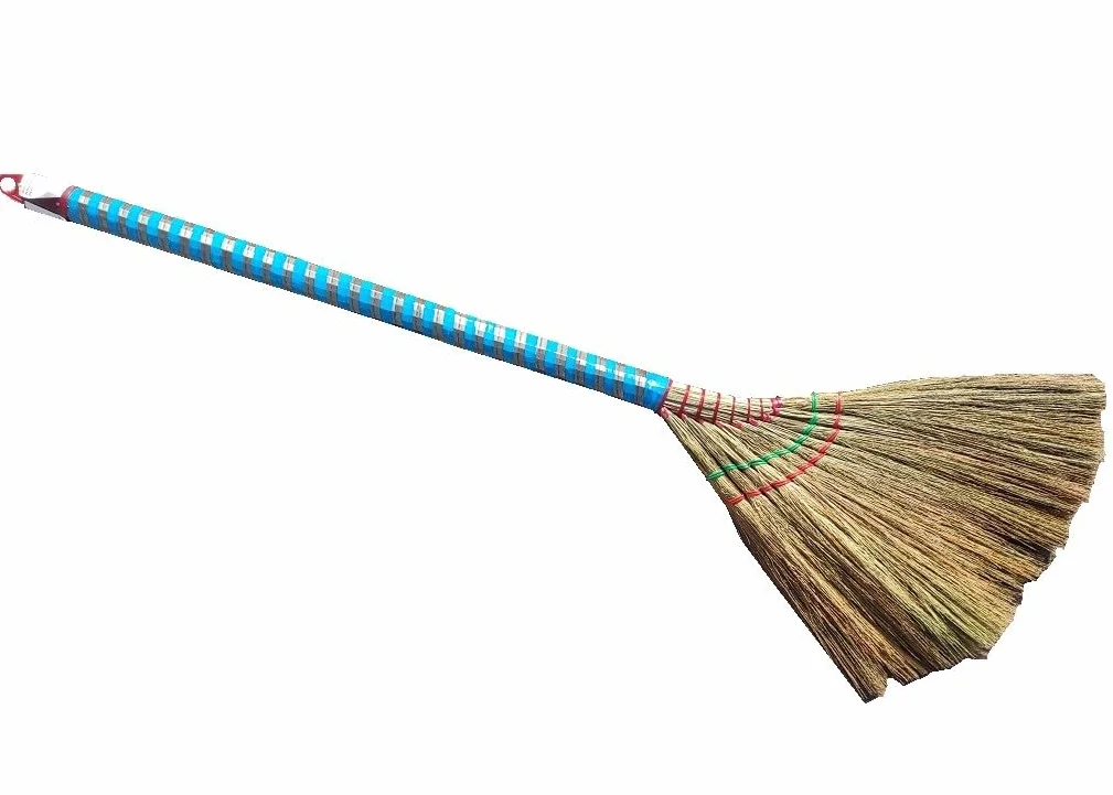Choi Ba Lai Scopa Vietnam 99 cm Scopa Sweeping Broon Asiatica Scopa con Siel Walis Tambo
