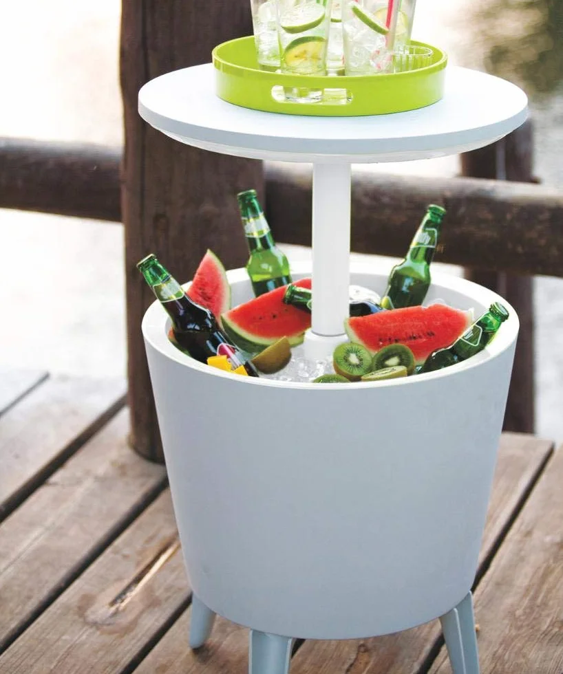 Keter Cool Bar - 3-in-1 - 49.5x49.5x84.5 cm - Blauw (234023)