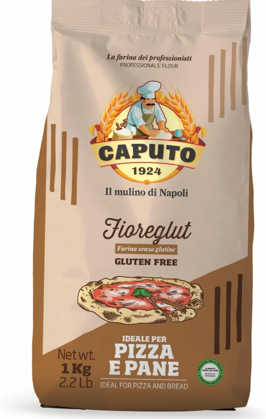 Farina Caputo Fioreglut - 5 Kg - Senza Glutine