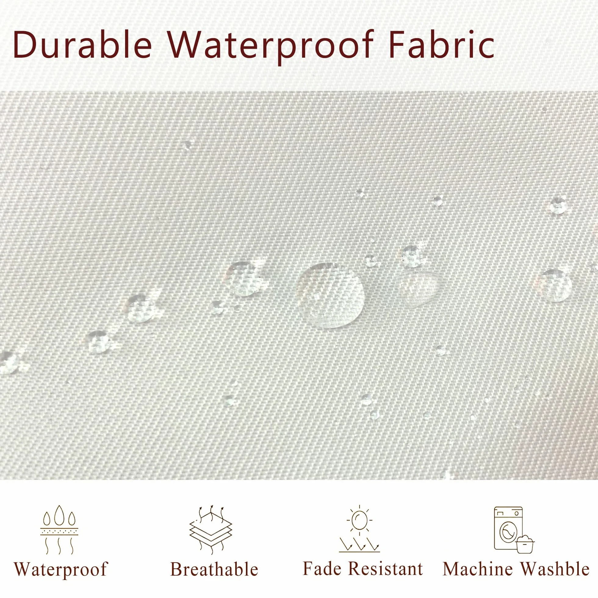 Federa per cuscino da esterno, motivo meduse, oceano, contemporaneo, corallo, alghe estive, resistenti all'acqua, in poliestere, per patio, veranda, terrazza, mobili da esterno, 40,6 x 40,6 cm