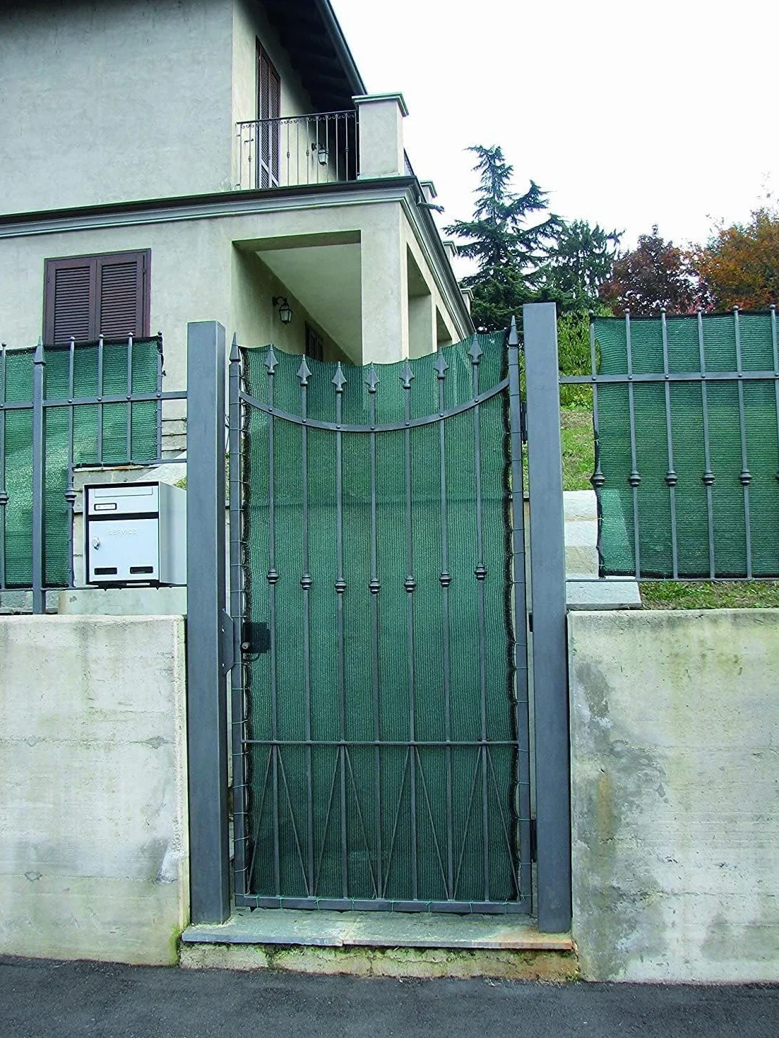acquaverde | Rete Ombreggiante Verde 90%, h. 1,5 x 20 mt, Telo Ombra Oscurante per Giardino, Recinzioni, Frangisole, Privacy, Protezione Solare Resistente per Esterni