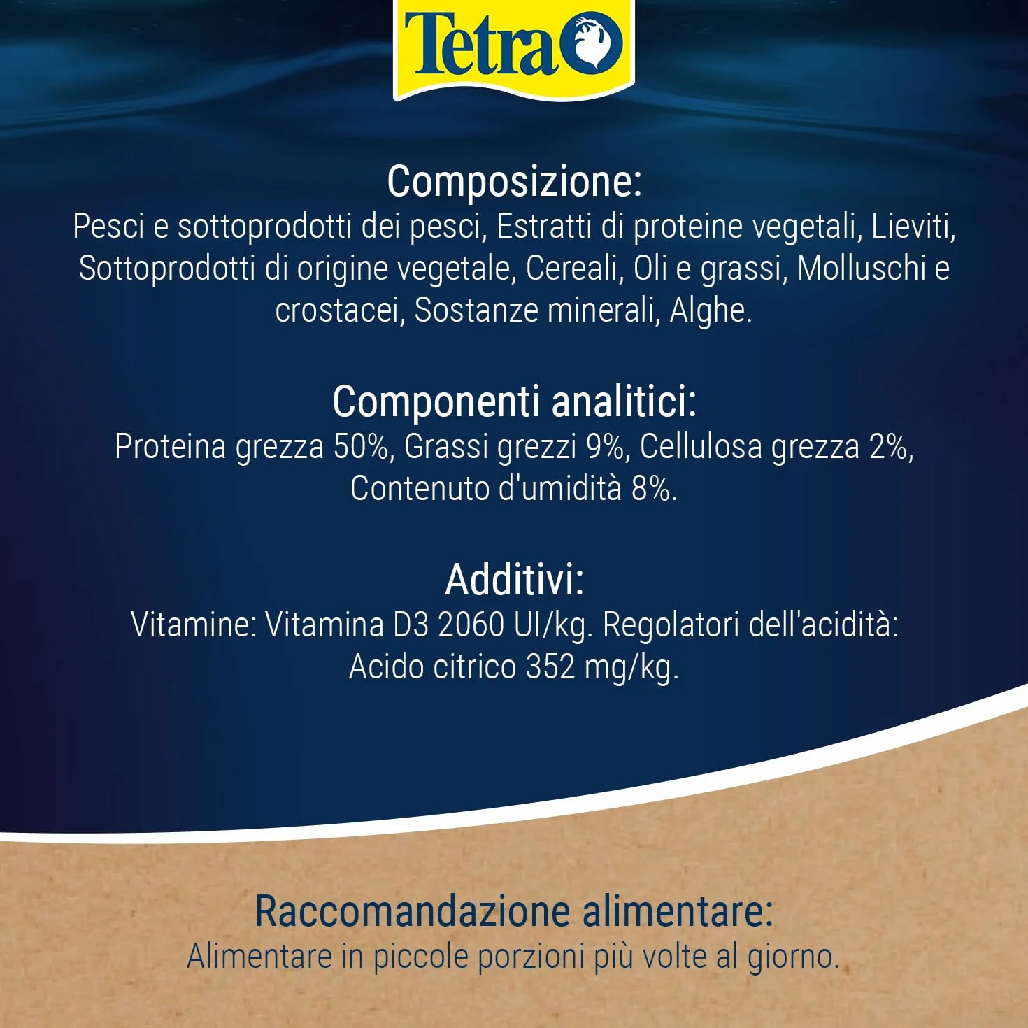TetraMin Granules Mangime per pesci a lento affondamento 1 L