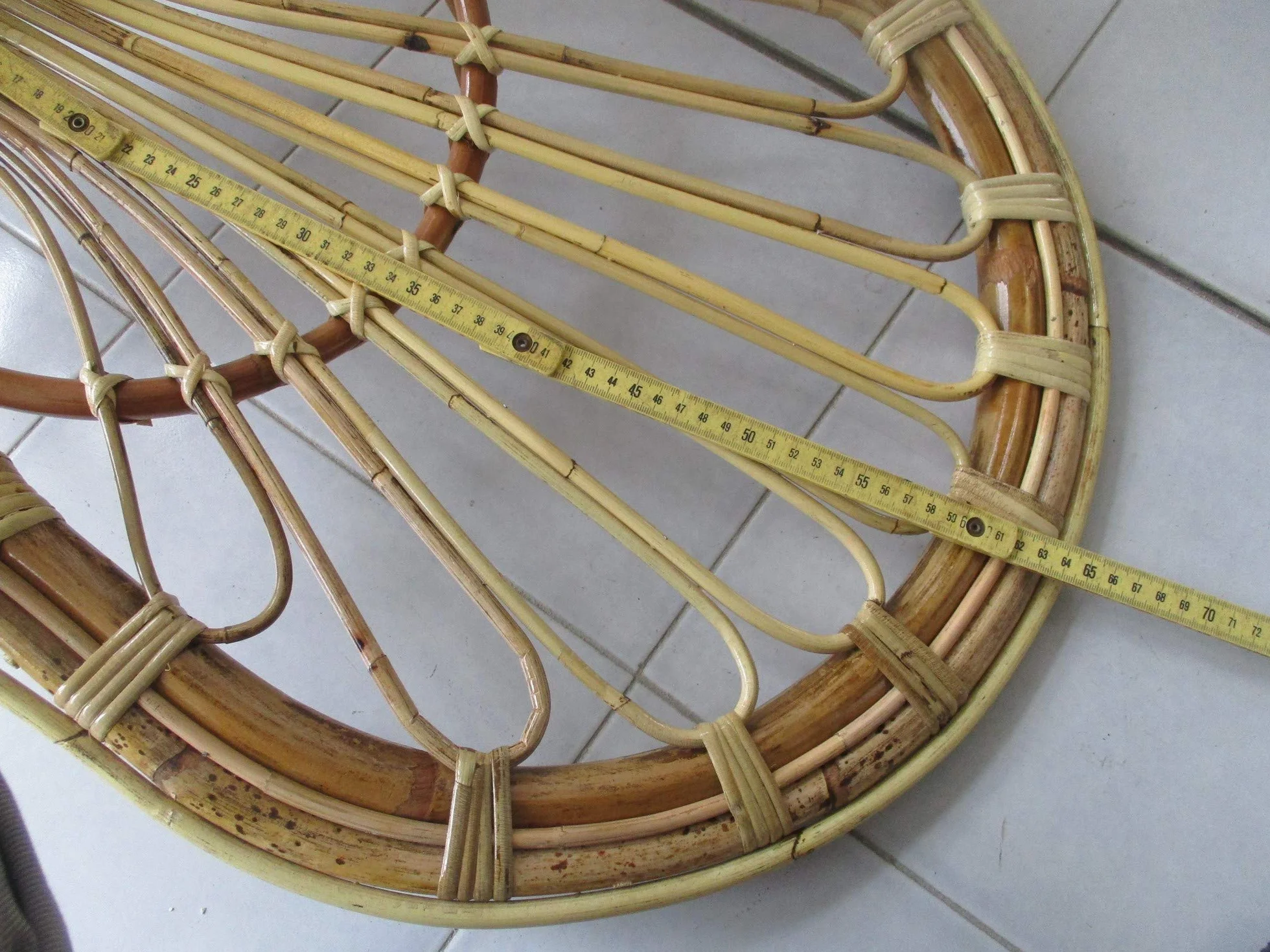POLTRONA RATTAN NATURALE VIMINI SOLE ALTA CM 63X62X100 H VIMINI SCHIENALE ALTO RINFORZATA IN TUTTE LE SUE PARTI SEDUTA CM 45 SALOTTO SEDUTA CM 45
